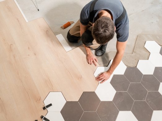 Flooring installation services in Winnsboro, TX