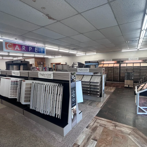 The showroom at CarpetsPlus ColorTile of Winnsboro, Texas